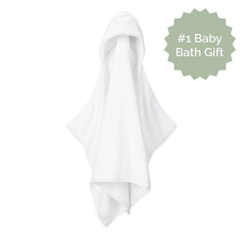 Soft hooded baby bath towel