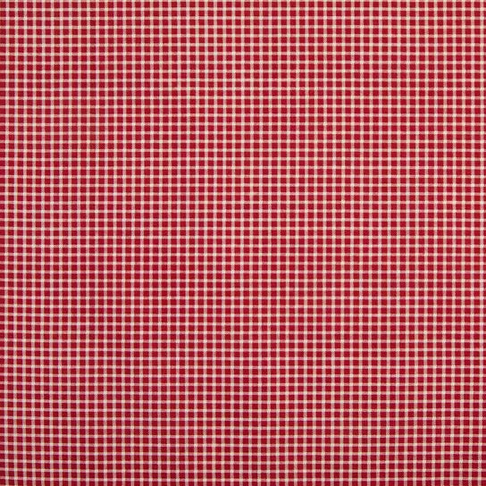 Red White Gingham Crib Sheet