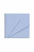 Light Denim Crib Quilted Blanket