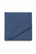 Denim Dot Crib Quilted Blanket