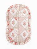 Pink Green Patchwork Ruffle Baby Lounger Cover