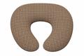 Brown Black Gingham Ruffle New Nursing Pillow Cover