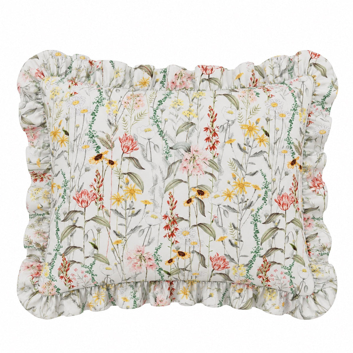 Standard Ruffle Pillow Case Cover