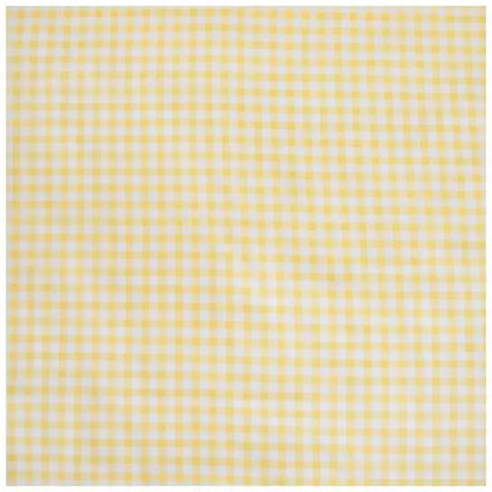 Yellow Gingham Ruffle Baby Lounger Cover