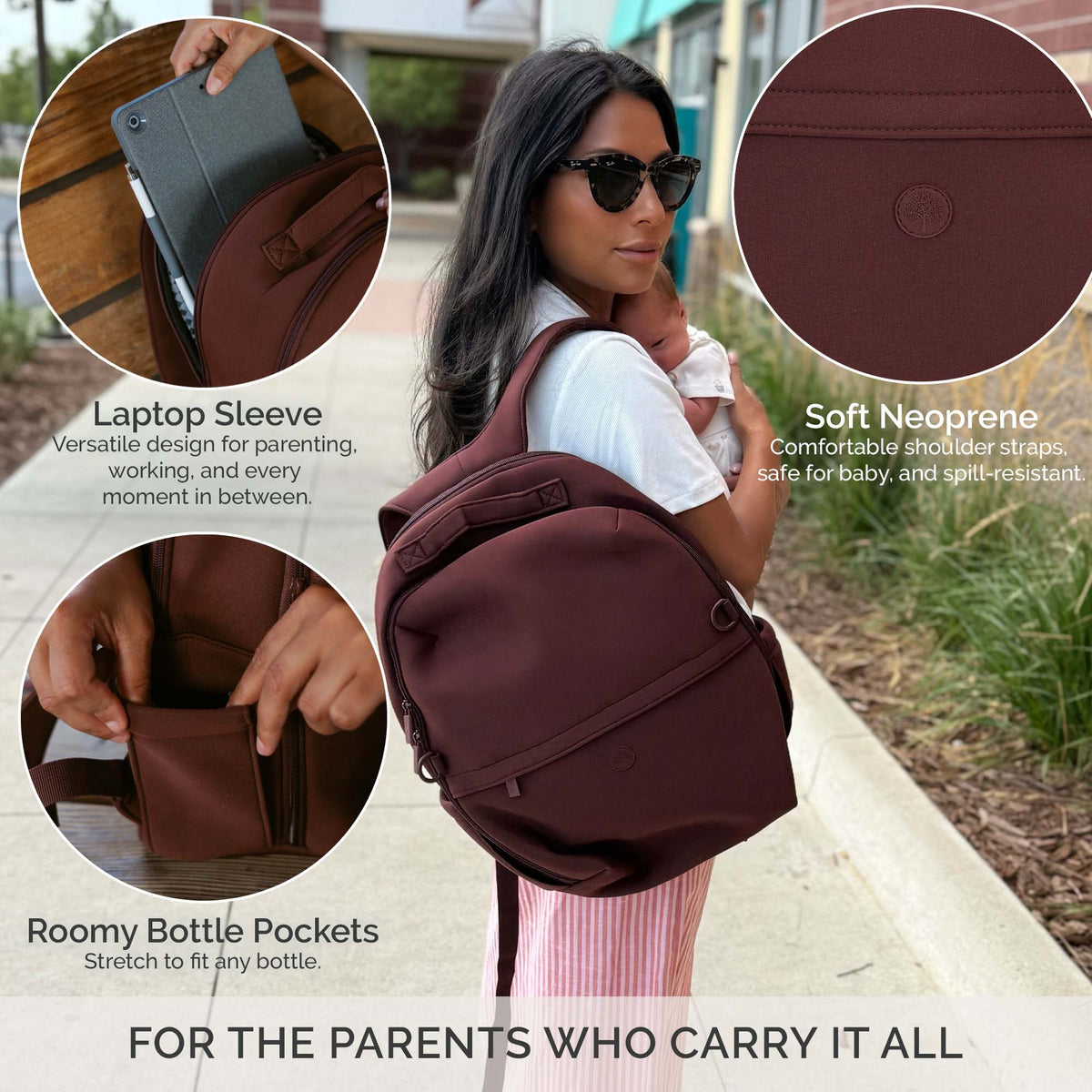 Drift Neoprene Diaper Backpack